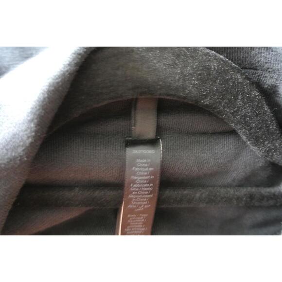 NEW, SKIMS Fleece Trench Coat in Onxy Black Size 3X #C4695 - Picture 14 of 14